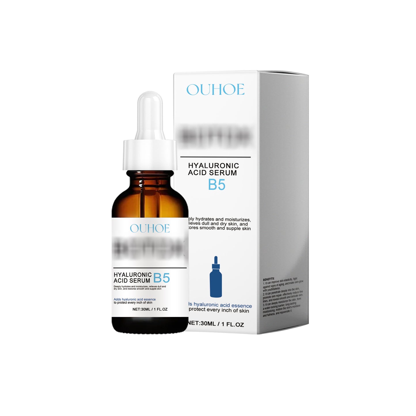 Esencia Facial con Ácido Hialurónico y Vitamina B5