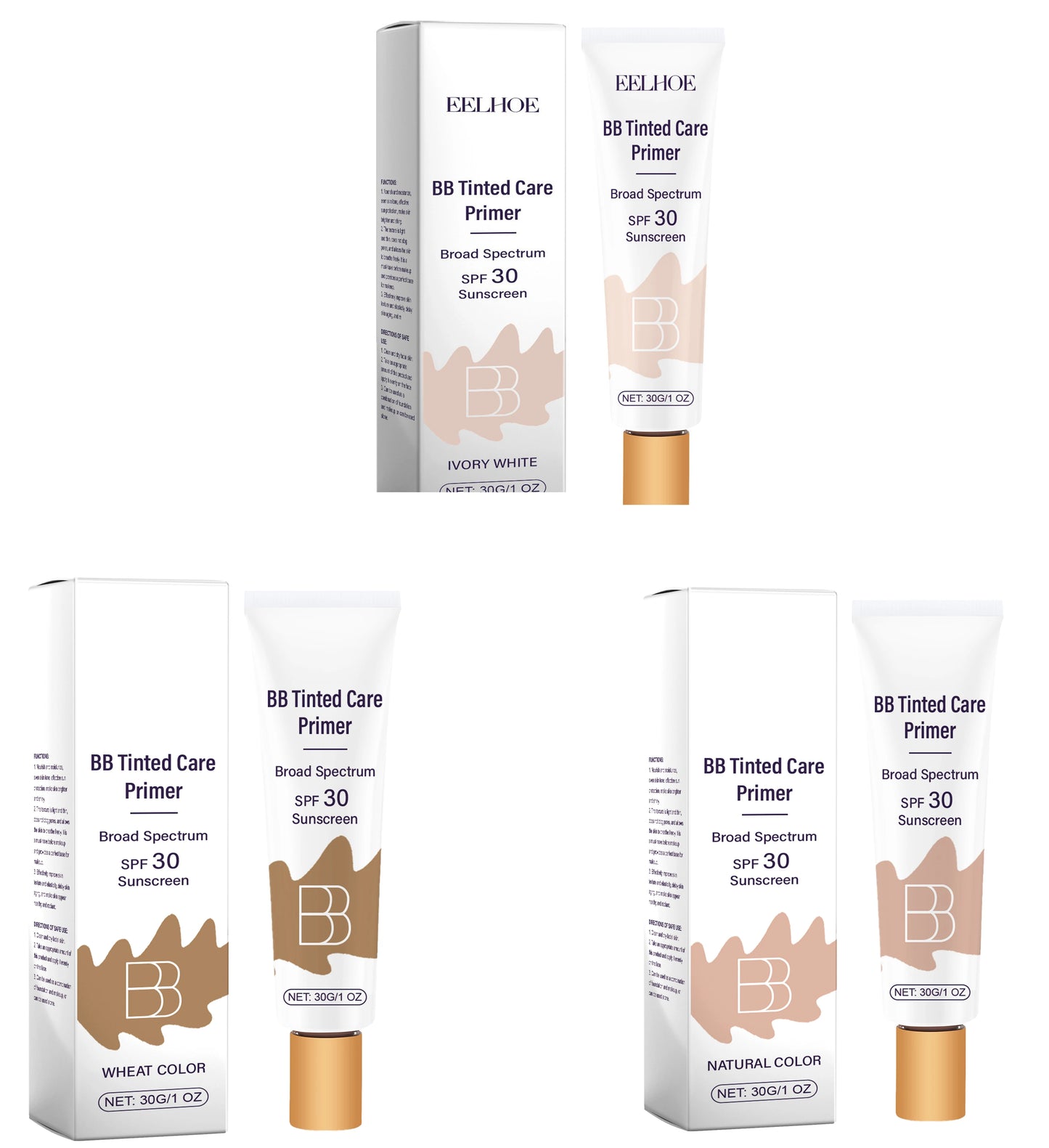 Crema BB protectora: cobertura para imperfecciones faciales, hidratante, protección diaria, hidratante teñido