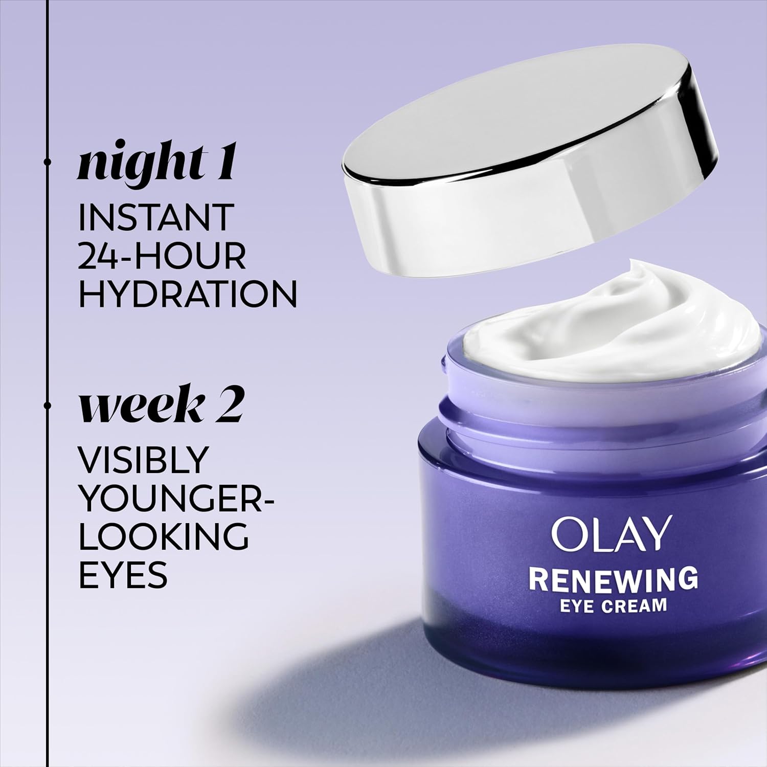 Olay Retinol 24 MAX Crema de Ojos Nocturnos, 0.5 oz