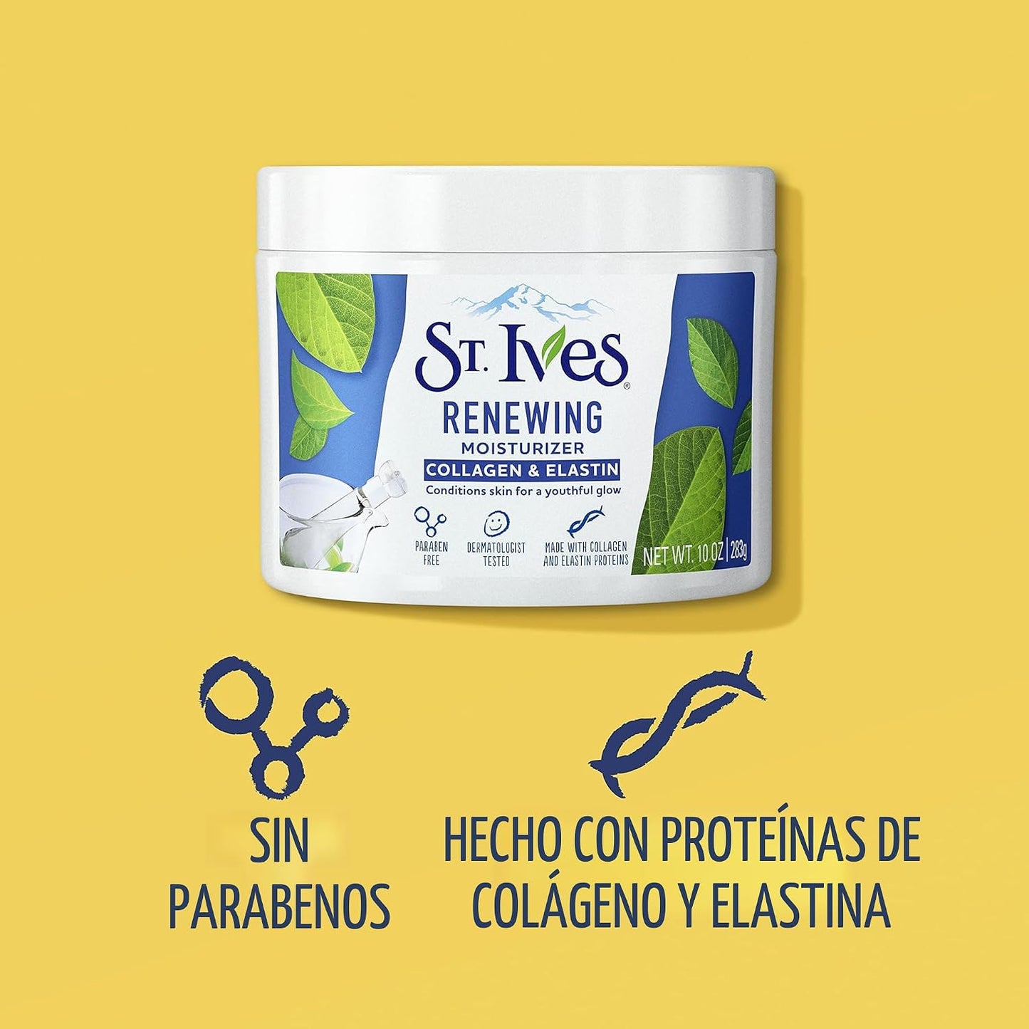 St Ives Fresh skin Exfoliante Corporal, albaricoque 9 oz, colágeno elastina, Timeless Skin