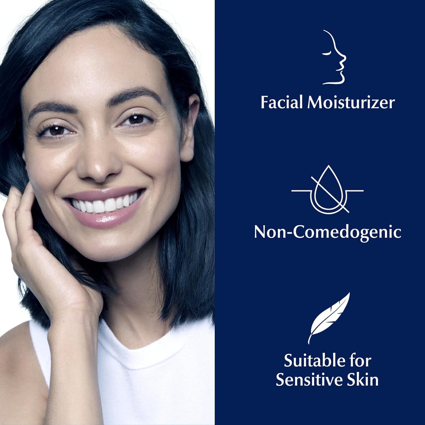 Eucerin Q10 Crema Antiarrugas Nocturna + Pro-Retinol, Crema Facial para Piel Sensible, Frasco de 1.7 Onzas