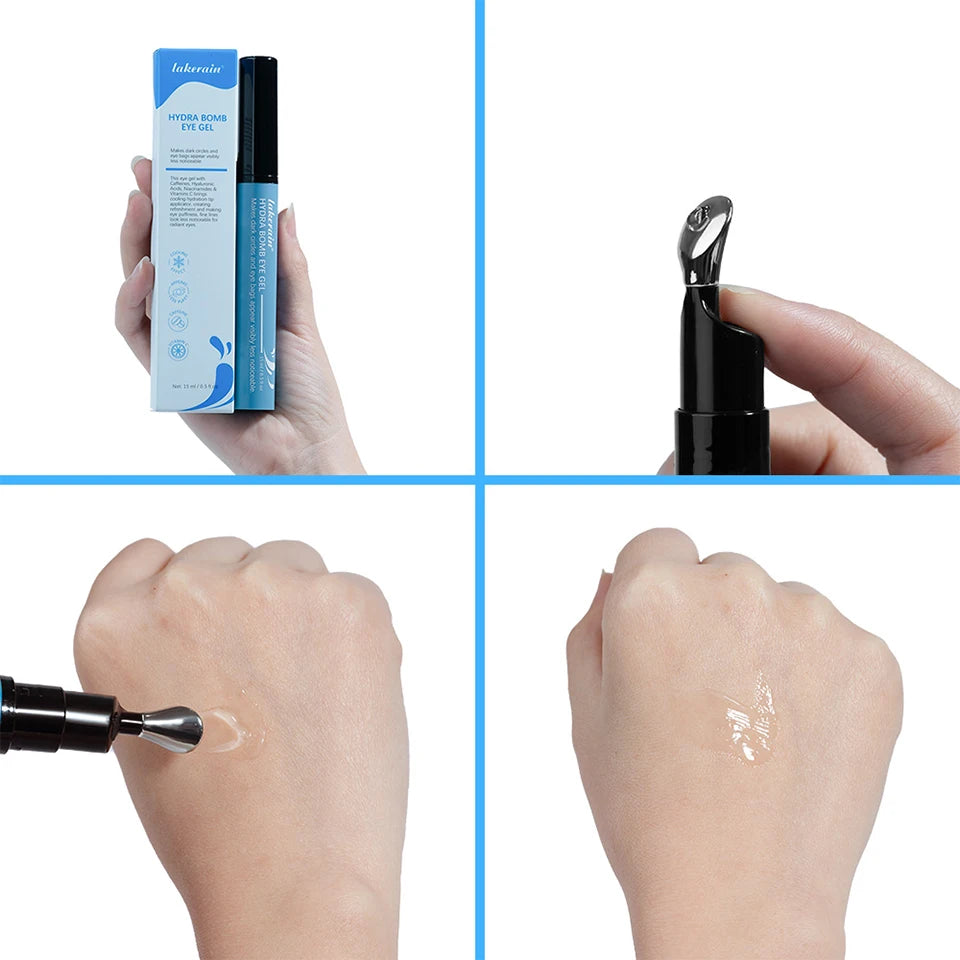 Gel hidratante y humectante para ojos Lakerain para ojeras