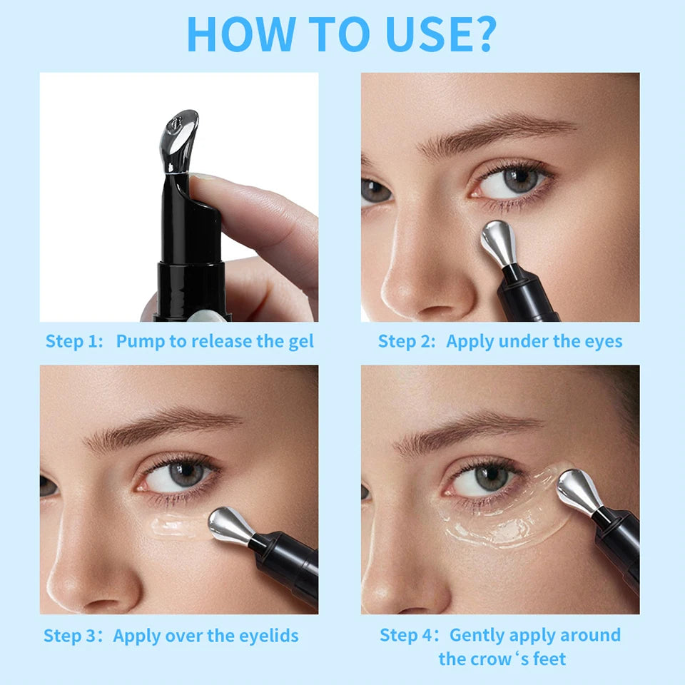 Gel hidratante y humectante para ojos Lakerain para ojeras
