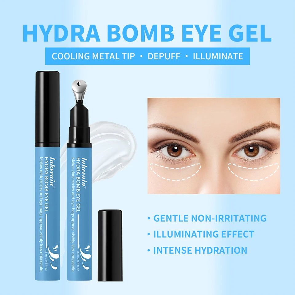 Gel hidratante y humectante para ojos Lakerain para ojeras