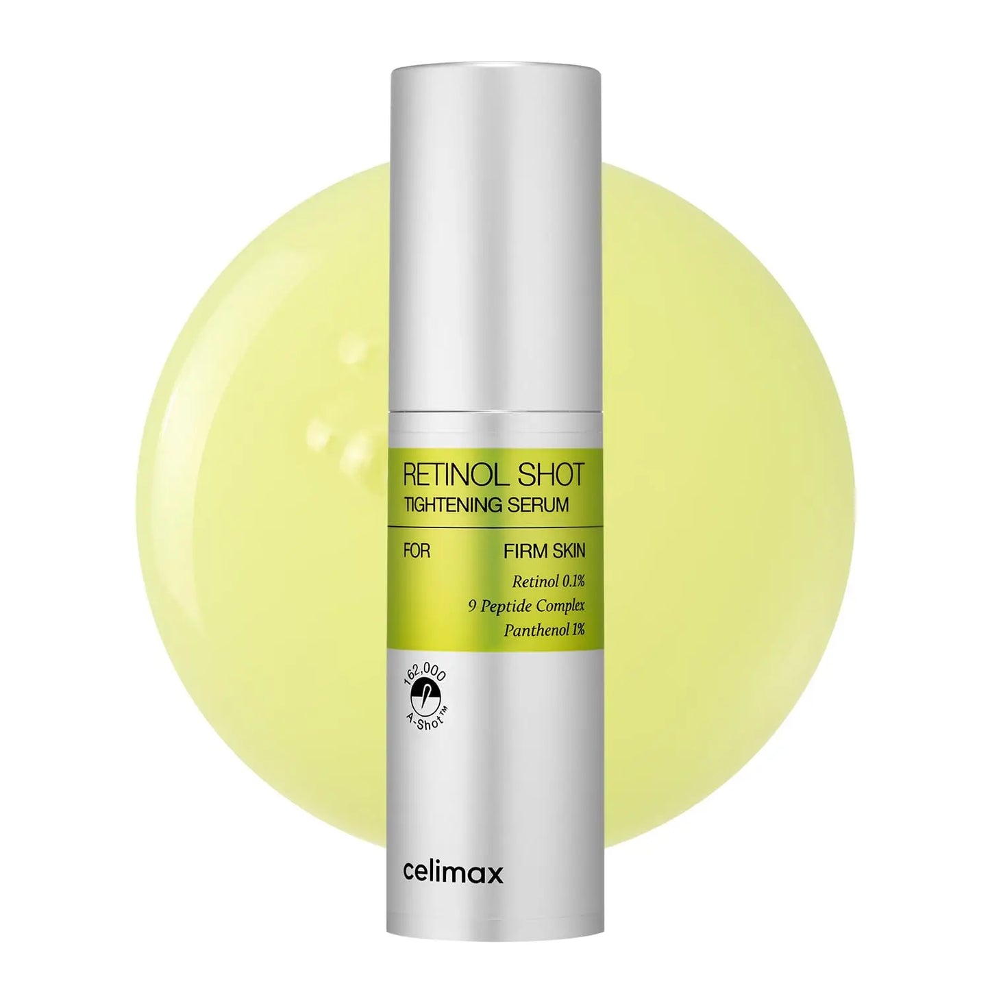 Shot Serum Reafirmante con Péptidos, Reductor de Poros, Arrugas y Líneas Finas