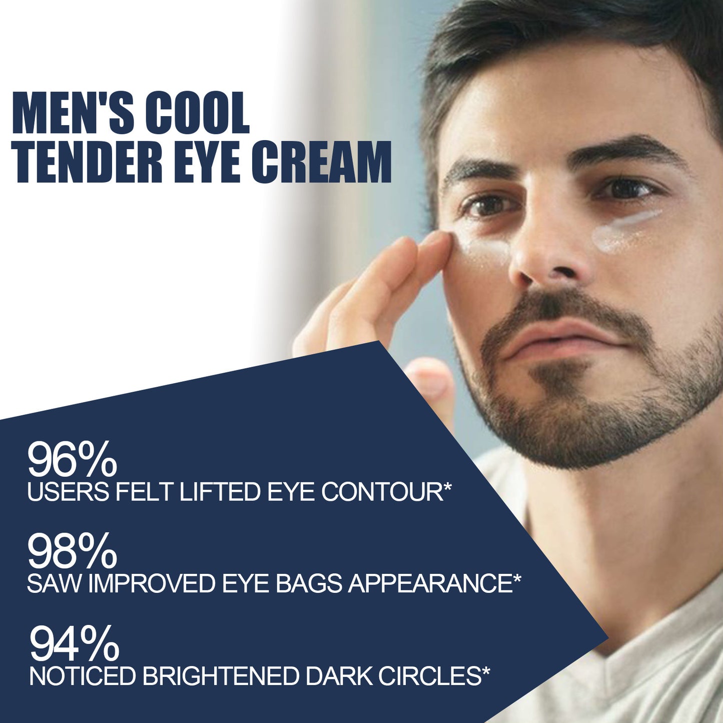 Men's eye cream Men's skin care eye skin moisturizing hydrating skin massage eye cream