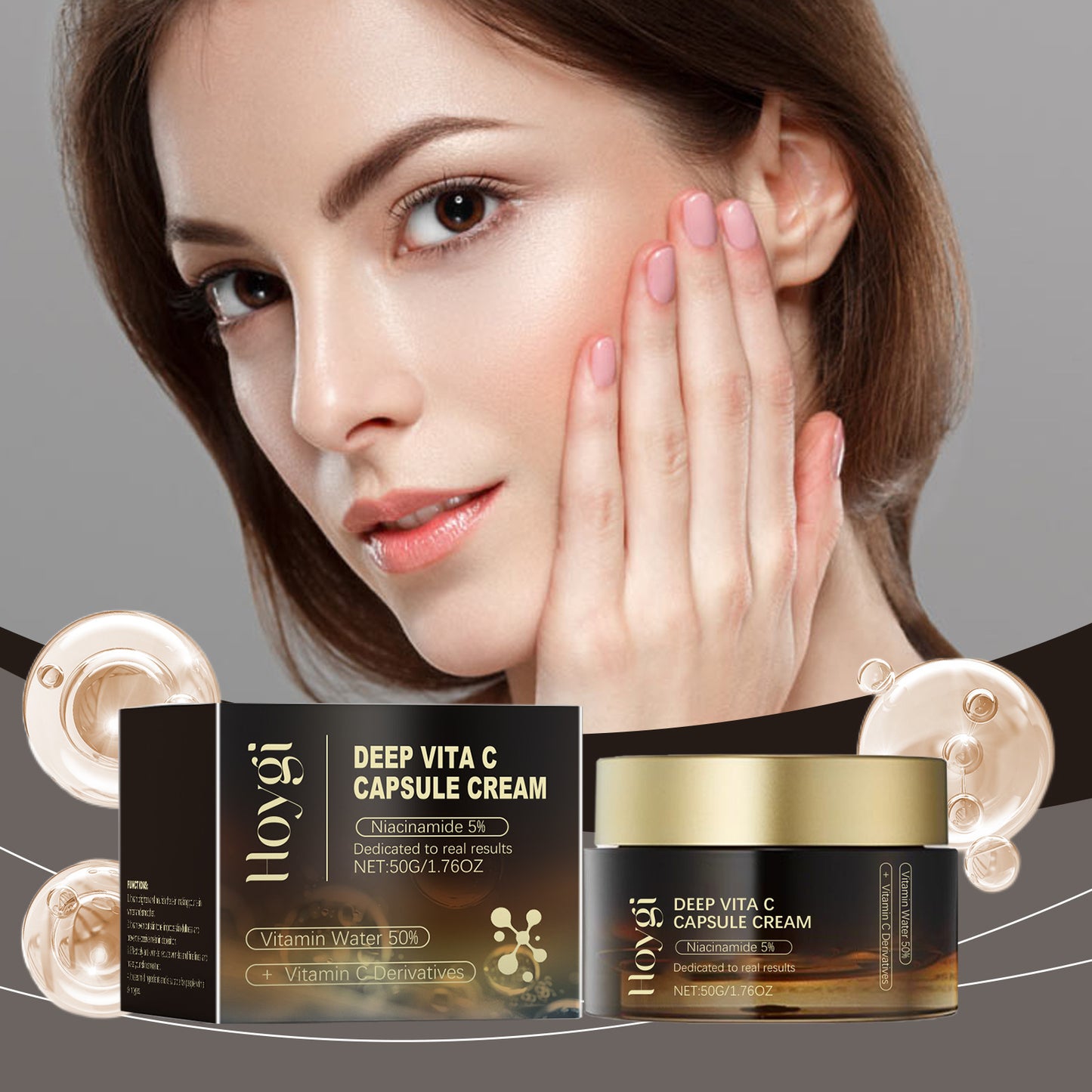 Crema Facial Hidratante con Vitamina C