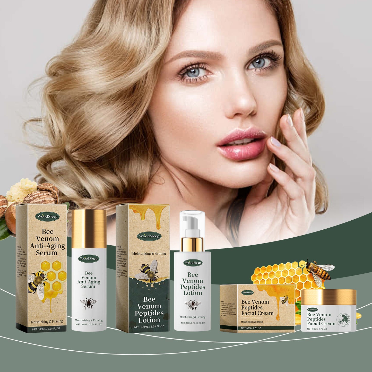 Esencia Facial Hidratante con Extracto Natural