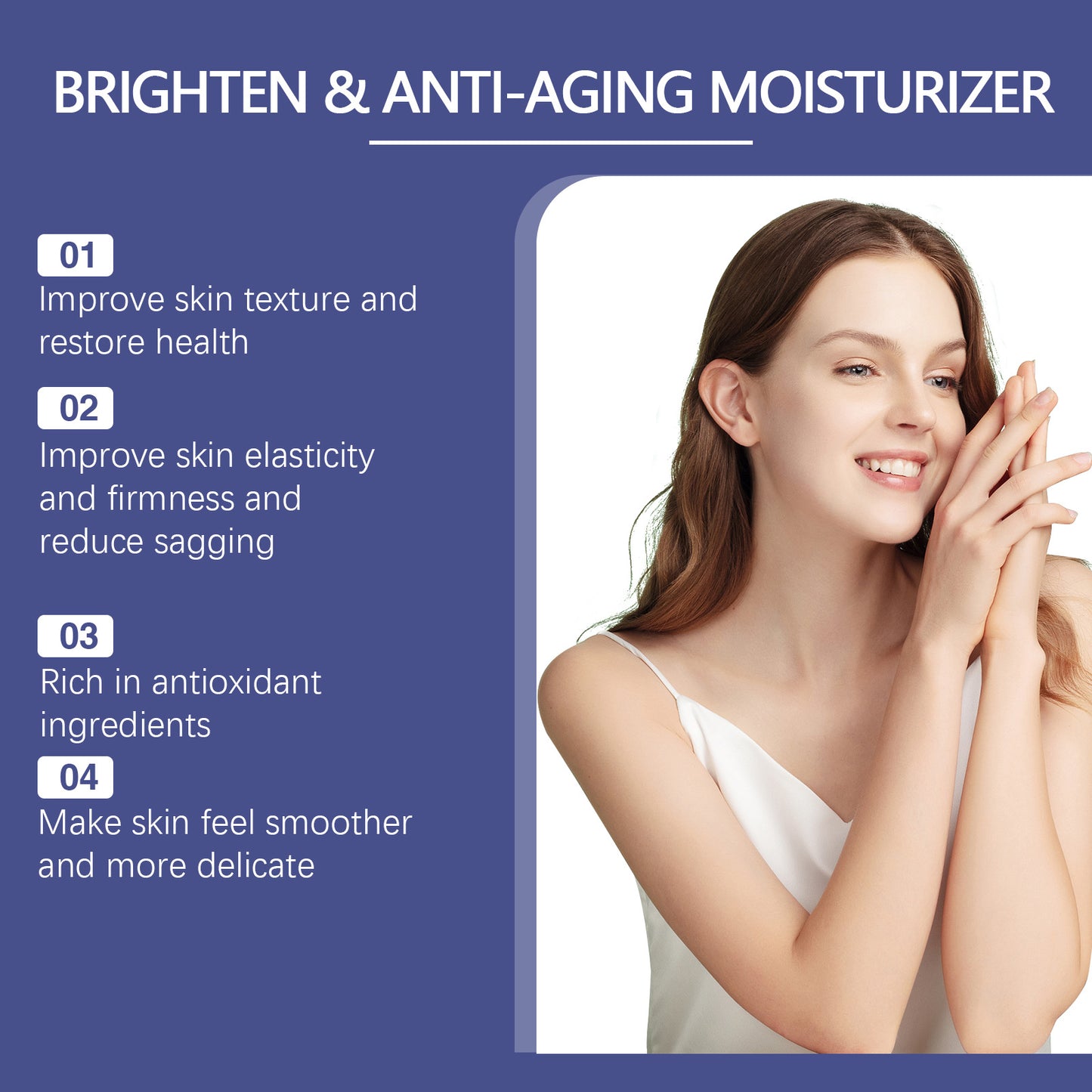 Crema Hidratante Facial de Retinol Hoygi, Crema para el Cuidado de la Piel Hidratante y Nutritiva de Esencia de Colágeno y Retinol.