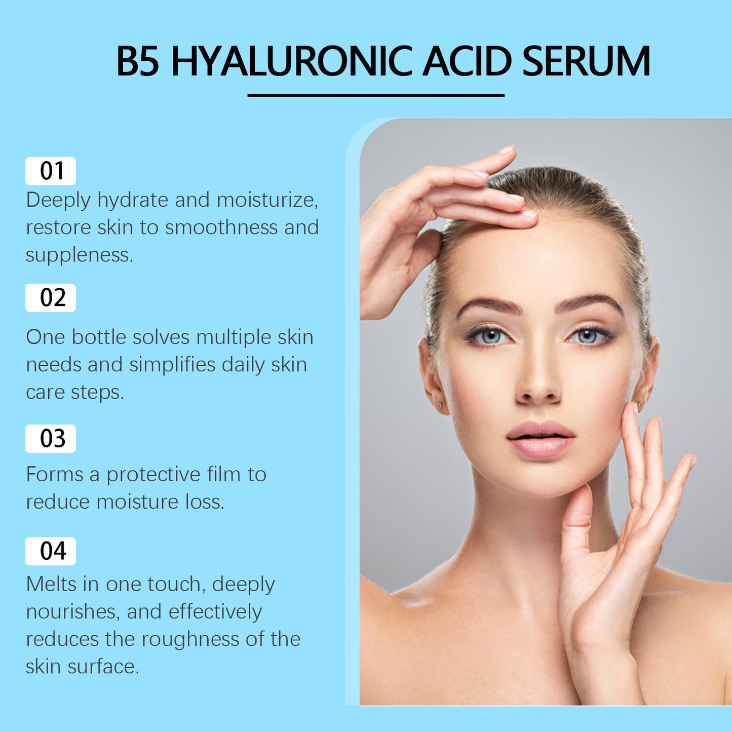 Esencia Facial con Ácido Hialurónico y Vitamina B5