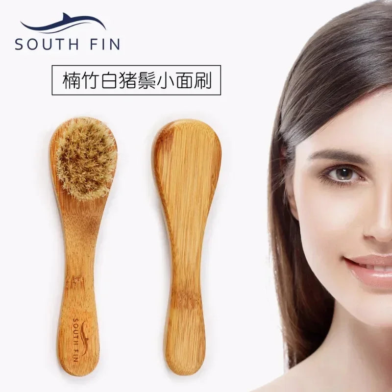 Cepillo facial para limpieza, exfoliación, masaje y cuidado de la piel muerta