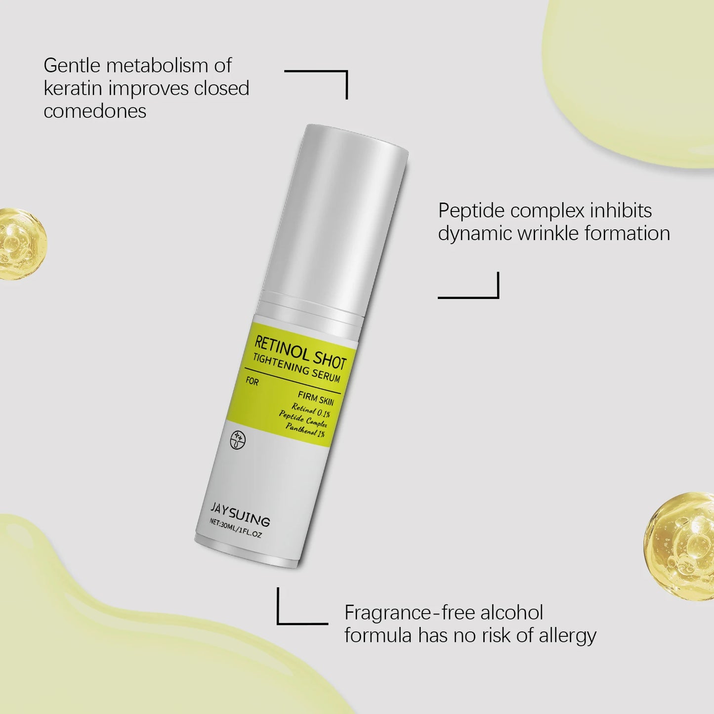 Crema  para el contorno de ojos antiarrugas con retinol