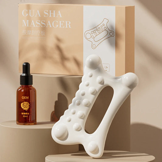 Gua sha facial de resina para autocuidado Victoriosa