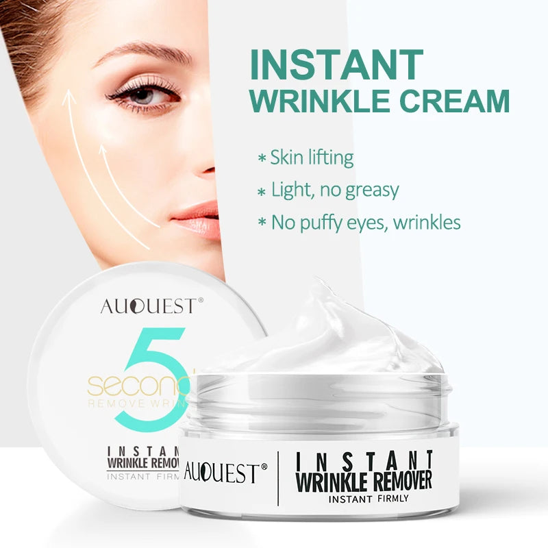 AUQUEST 5 segundos instantáneo crema Facial antiarrugas péptido antienvejecimiento Lifting reafirmante nutrir crema Facial cuidado de la piel