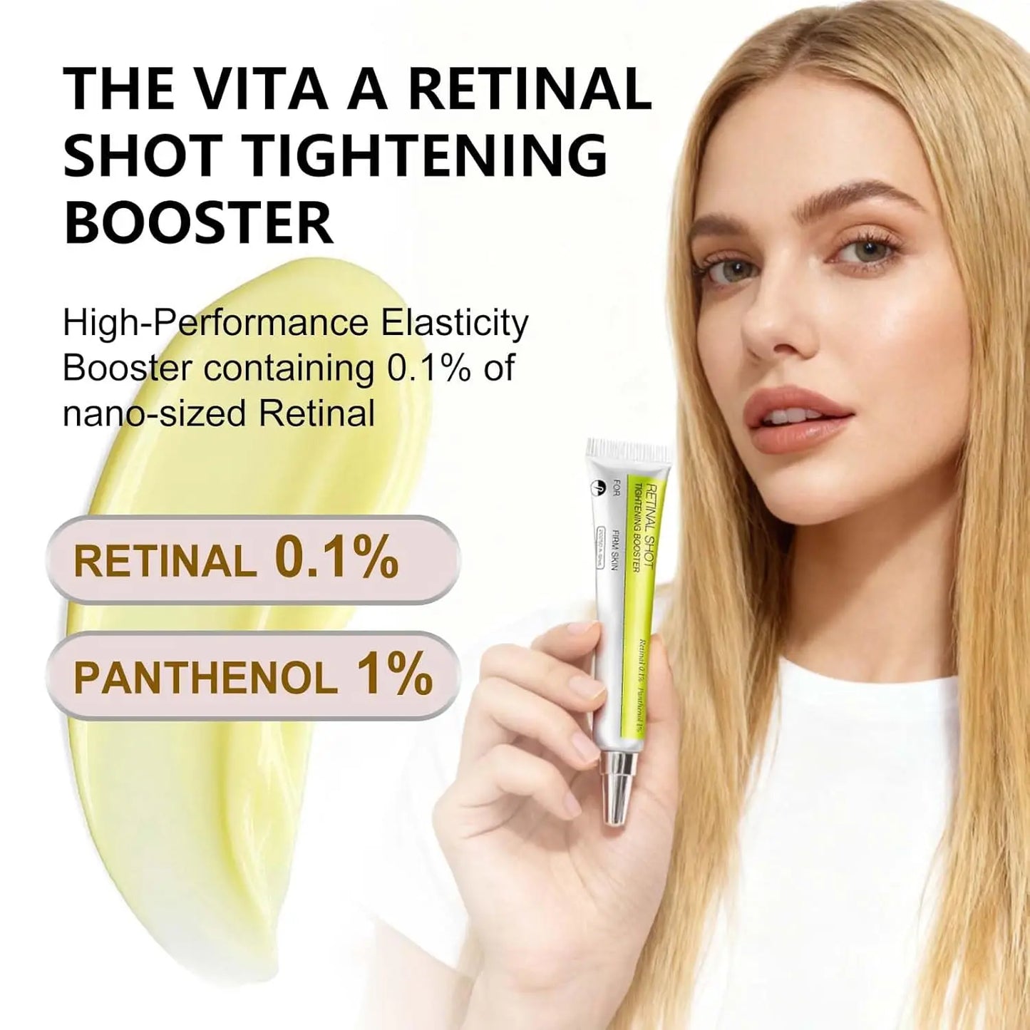Suero Facial Reafirmante con Retinol Coreano, Crema para Ojos Antiarrugas, Hidratante, Elimina las Ojeras, Humectante, Cuidado de la Piel