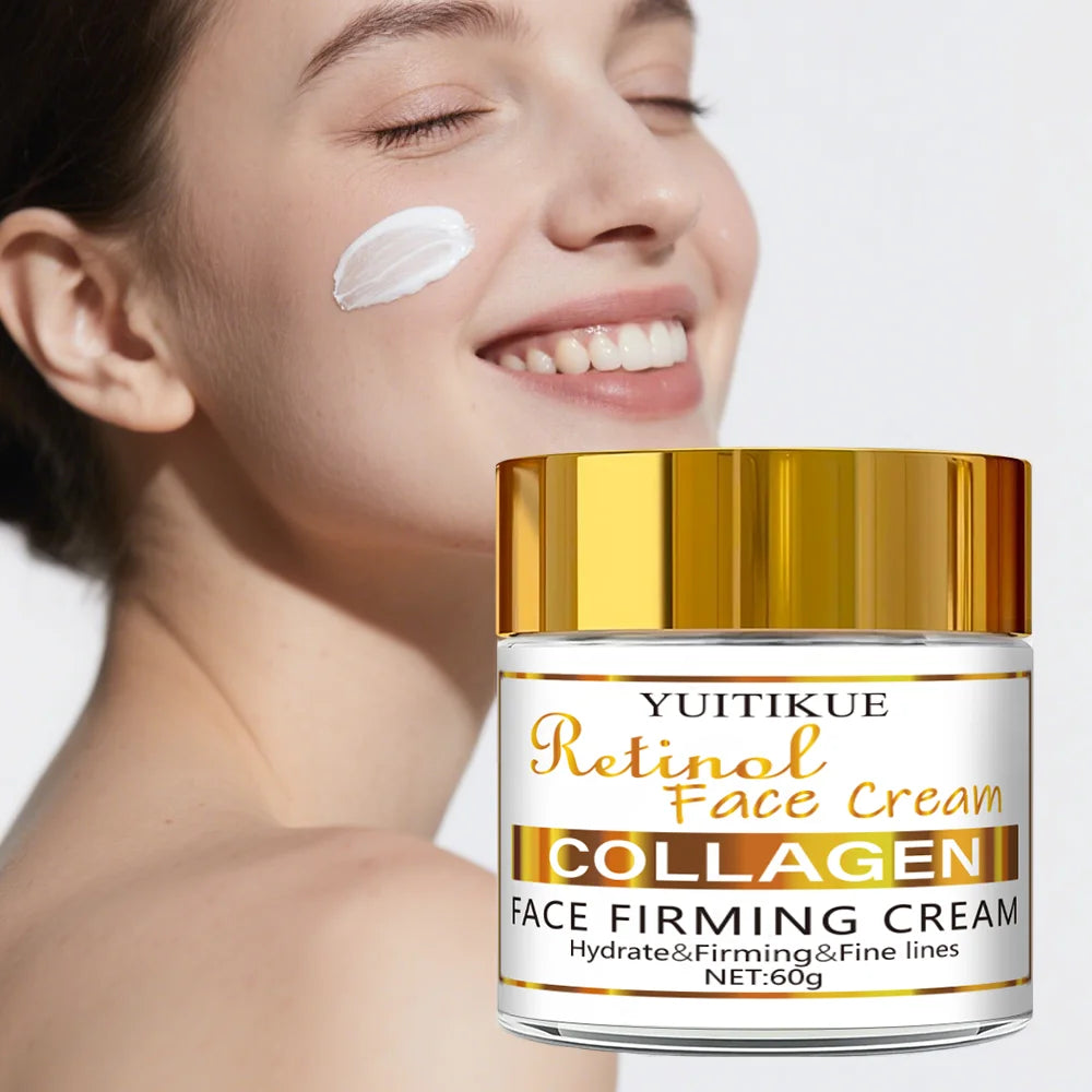 Crema Hidratante Diurna y Noche 60 Retinol Niacinamida, hidrata y reafirma, textura sedosa, adecuada para todo tipo de piel