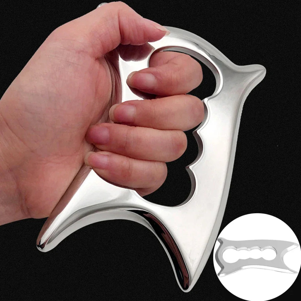 Barra Gua Sha de acero inoxidable, masajeador de tejido profundo para la relajación y la eliminación de celulitis, tabla de raspado para adelgazamiento corporal, masaje muscular relajante.