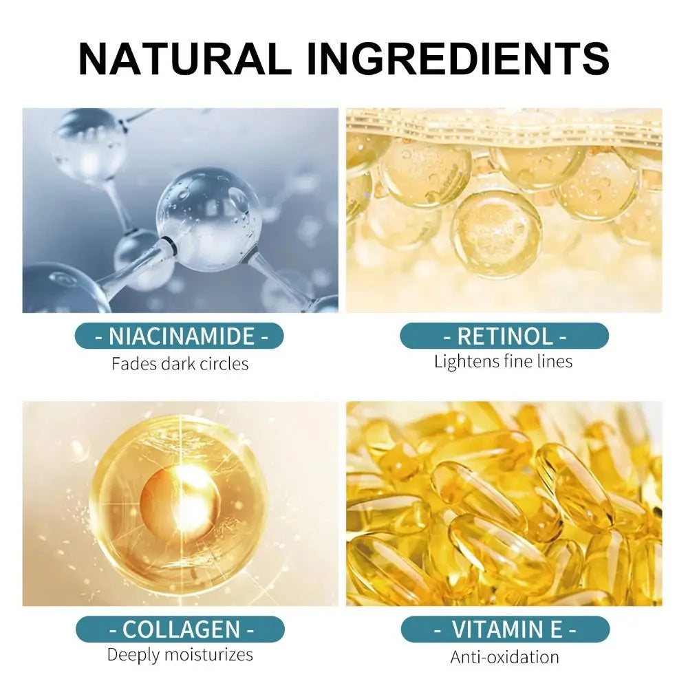 Crema facial antiarrugas de Retinol, crema facial antienvejecimiento hialurónica con vitamina a, crema hidratante blanqueadora para el cuidado de la piel antiarrugas