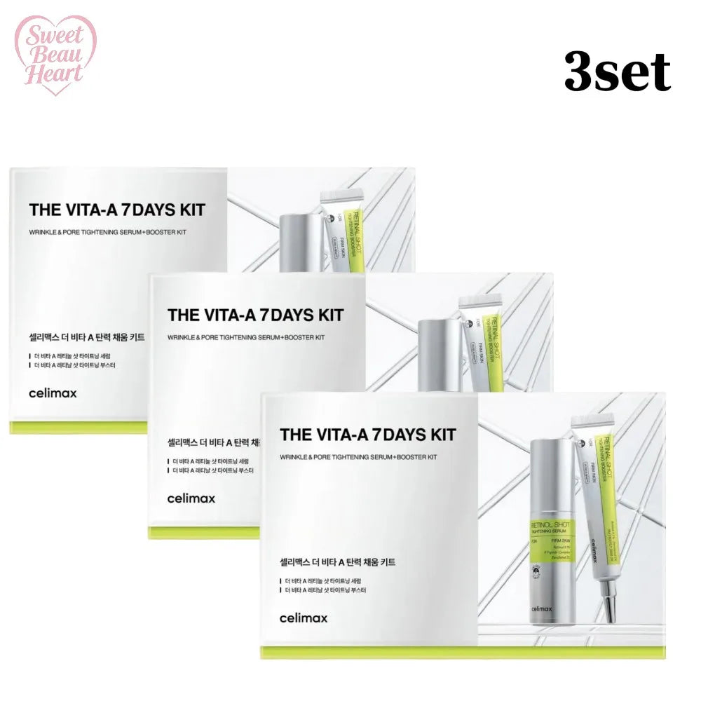Kit de Viaje Coreano con Retinol de 7 Días, Esencia Reafirmante Antiarrugas, Reduce las Líneas Finas de Expresión, Hidratante, Mejora la Elasticidad de la Piel, Cuidado de la Piel