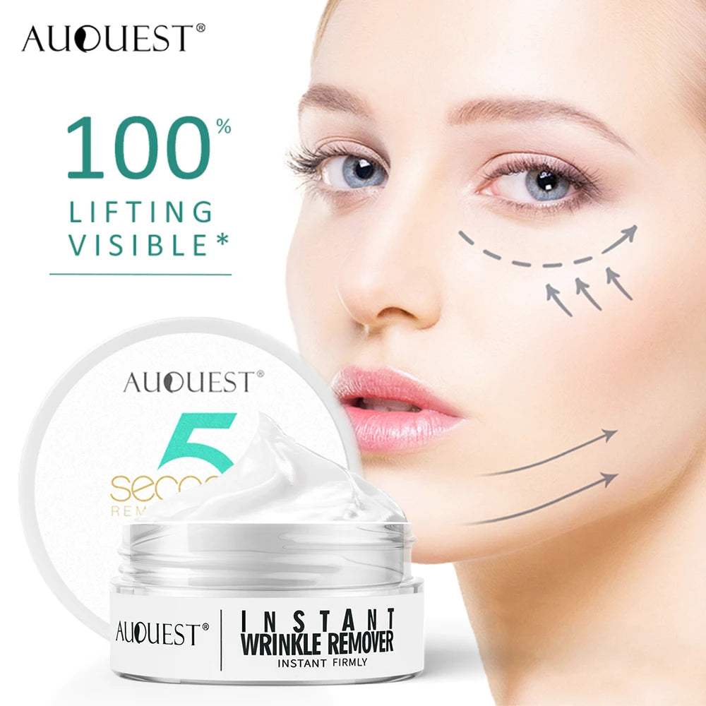 AUQUEST 5 segundos instantáneo crema Facial antiarrugas péptido antienvejecimiento Lifting reafirmante nutrir crema Facial cuidado de la piel