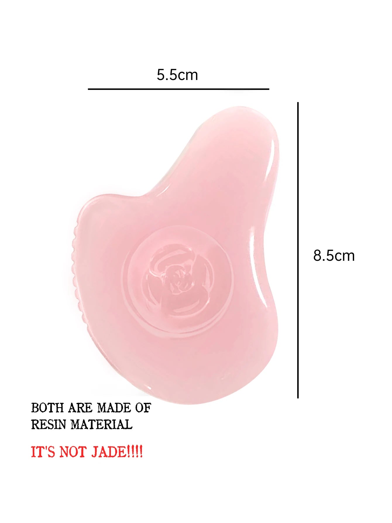 Tabla de masaje Gua Sha para mantenimiento Facial, placa de raspado de cuerpo completo portátil sin estática resinosa para mujeres y adultos, novedad de 2024