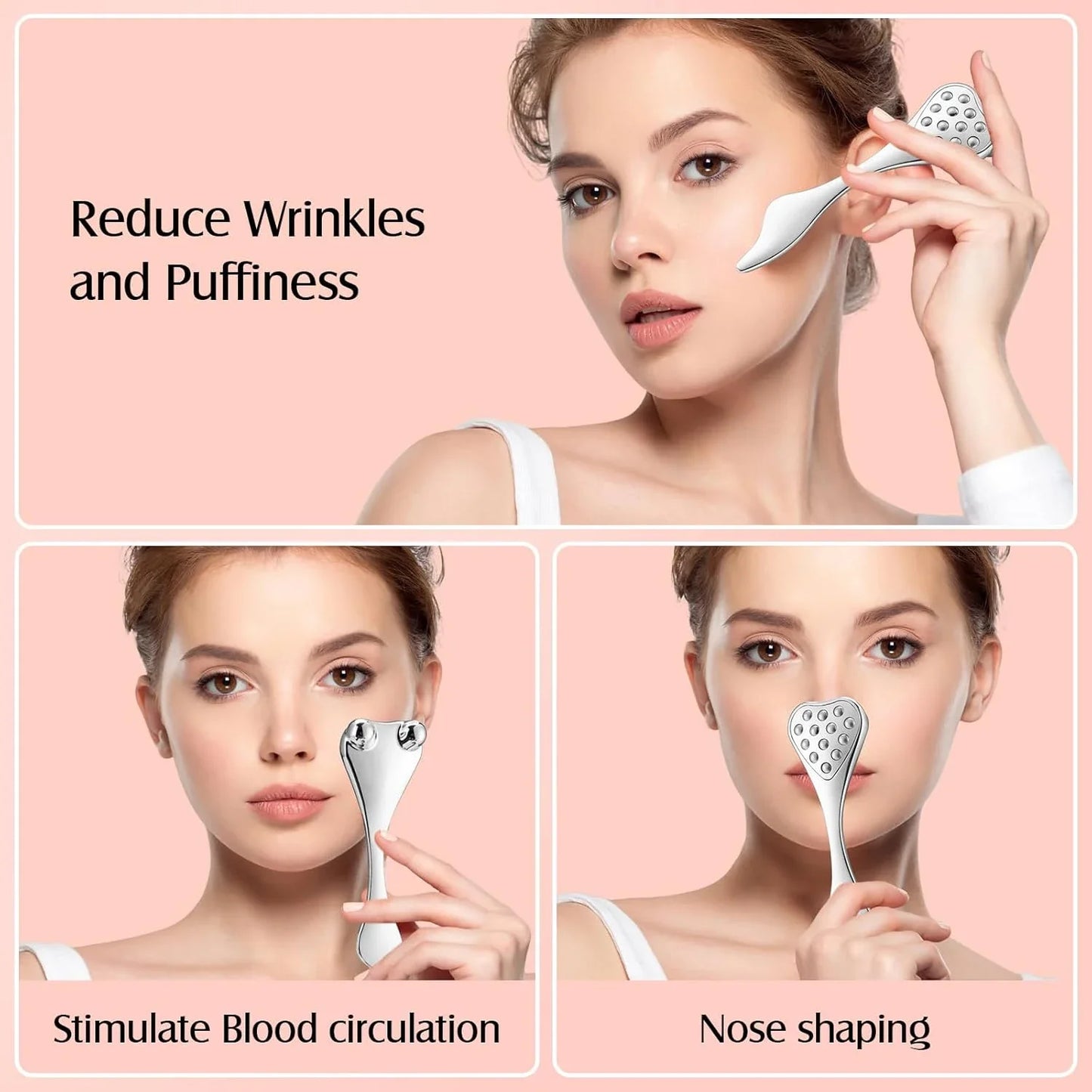 Herramienta Facial 4 en 1 para Masaje