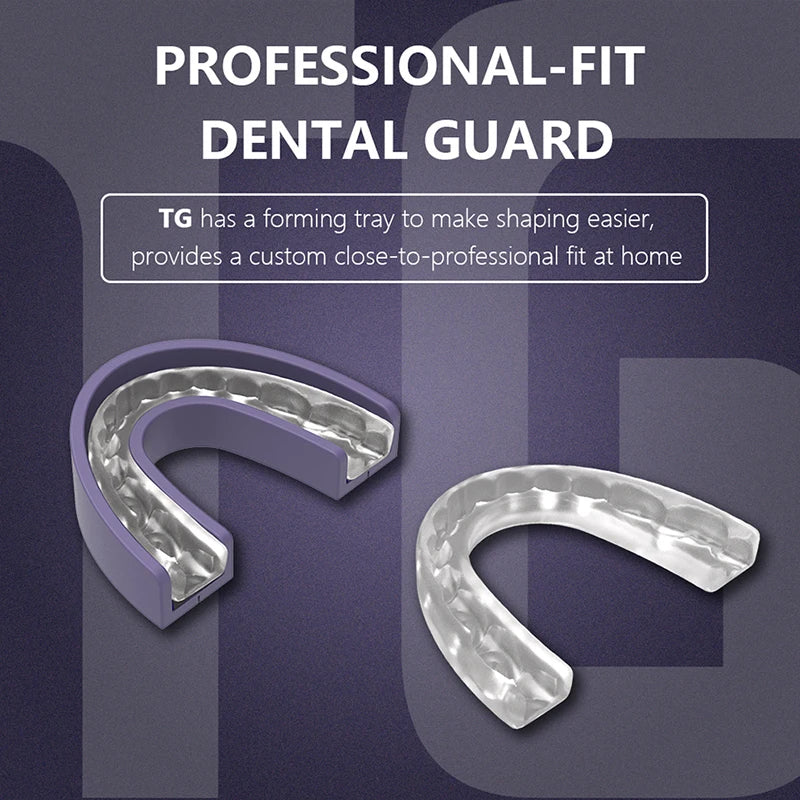 KOHEEL TG Mouth Guard for Teeth Grinding with Forming Tray, Dental Guard That Easy to Use & Perfect fit, Stops Bruxism Night Gua