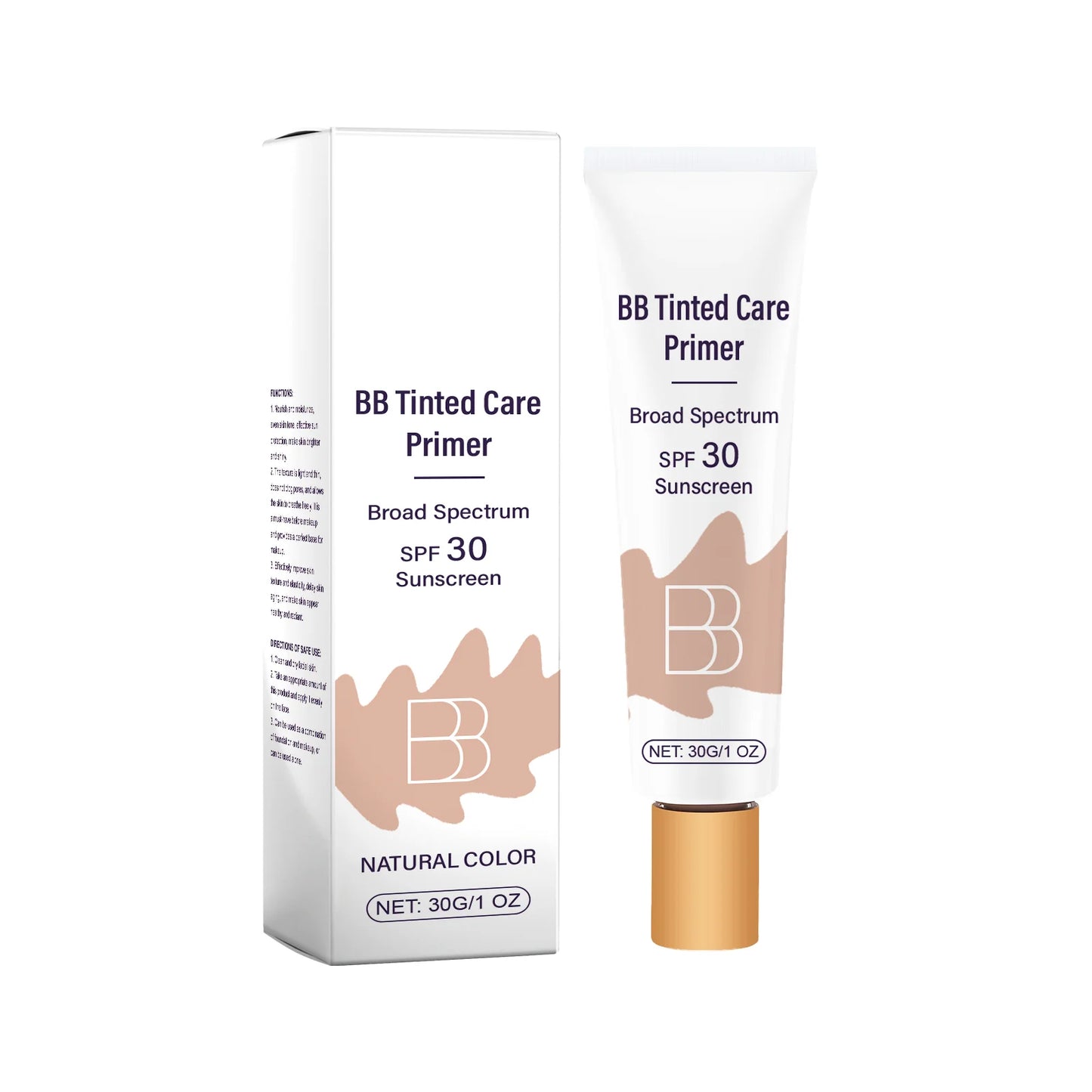 Crema BB protectora: cobertura para imperfecciones faciales, hidratante, protección diaria, hidratante teñido