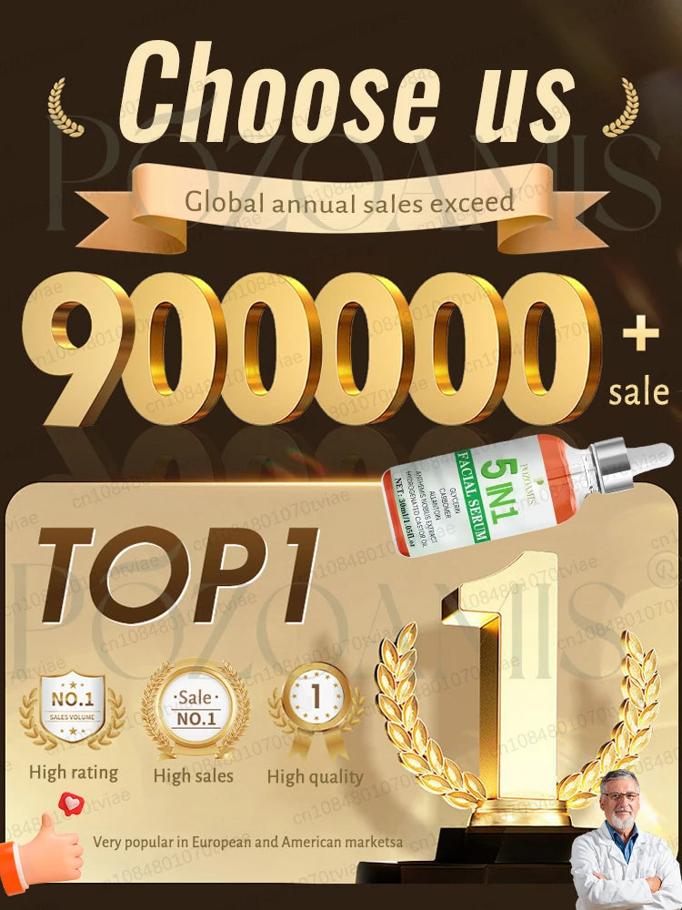 Nuevo suero 5 en 1 Wʀɪɴᴋʟᴇ-ғʀᴇᴇ, Aɴᴛɪ-Aɢɪɴɢ