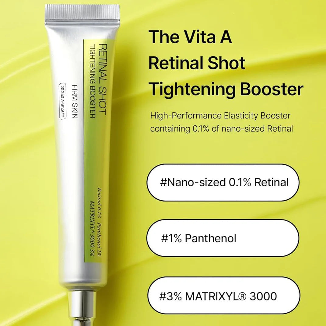 Suero Facial Reafirmante con Retinol Coreano, Crema para Ojos Antiarrugas, Hidratante, Elimina las Ojeras, Humectante, Cuidado de la Piel