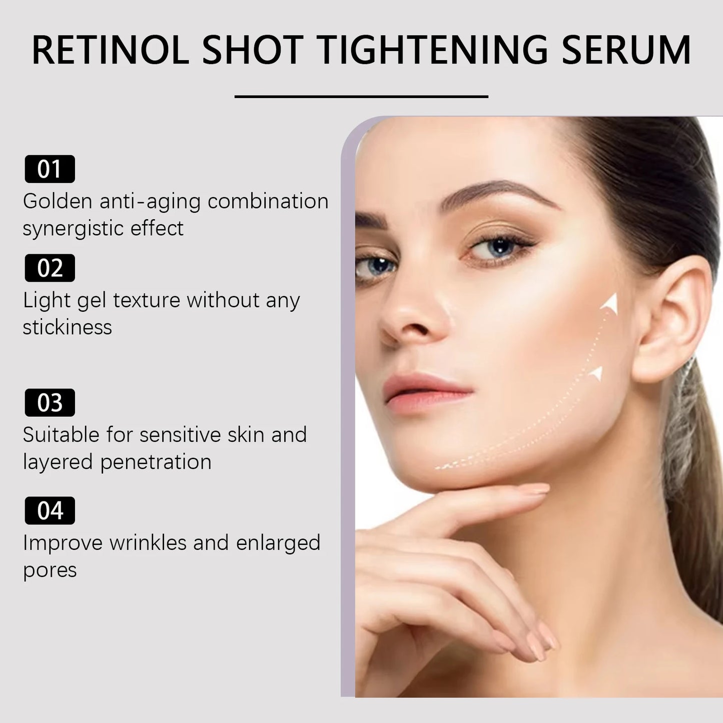 Crema  para el contorno de ojos antiarrugas con retinol