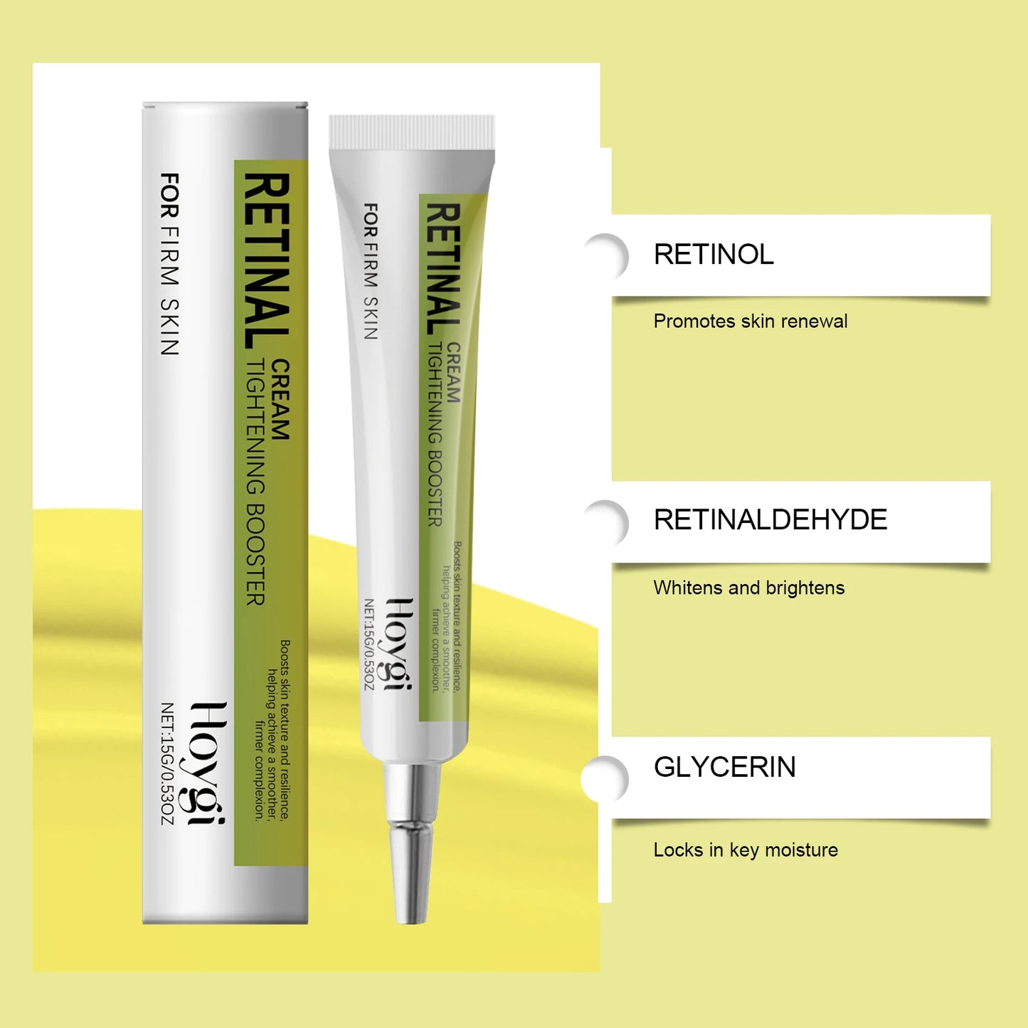 Crema  para el contorno de ojos antiarrugas con retinol