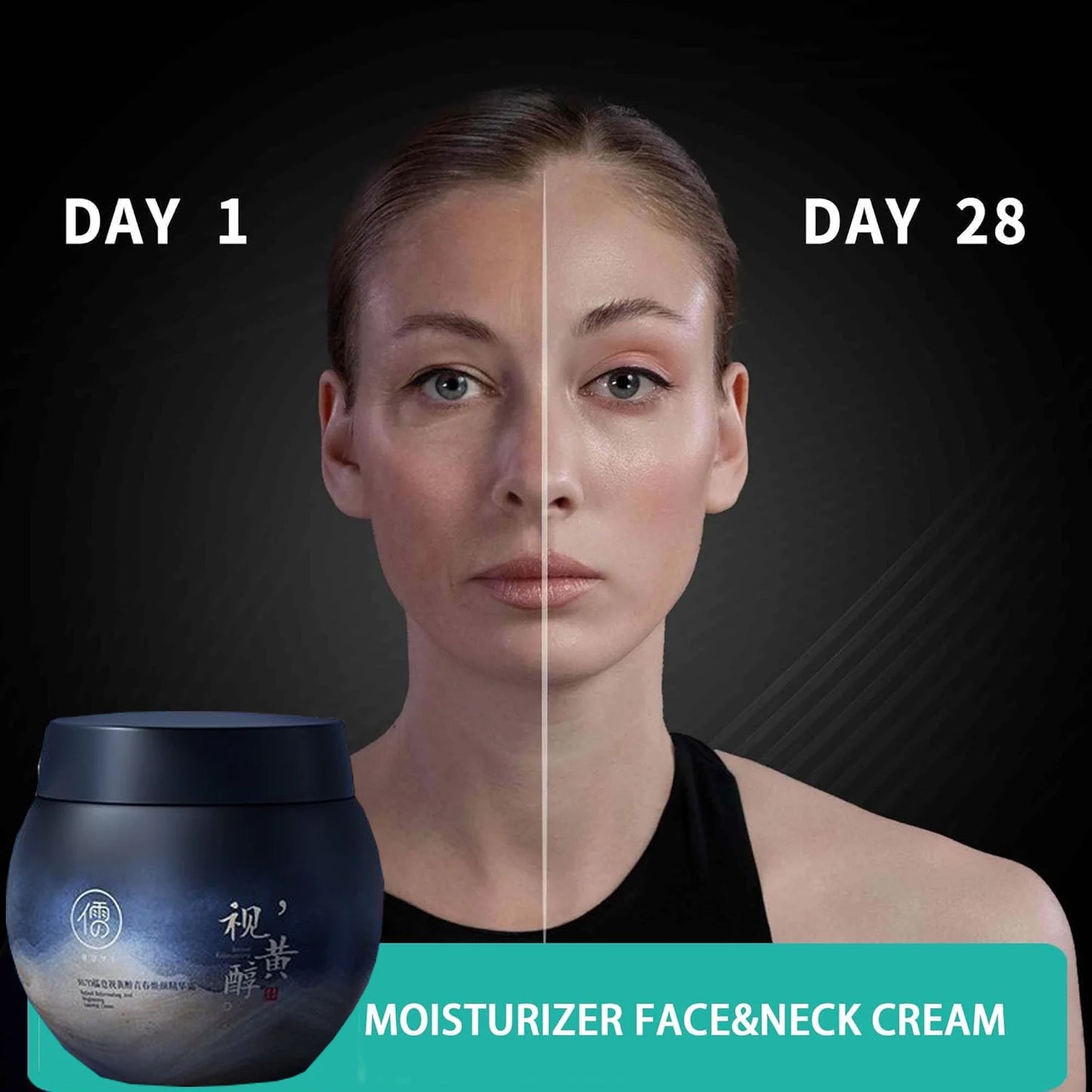Crema facial antienvejecimiento de Retinol, 100g, eliminador de arrugas hidratante, cremas de colágeno de ácido hialurónico, cuidado de la piel, cosmético de día y noche