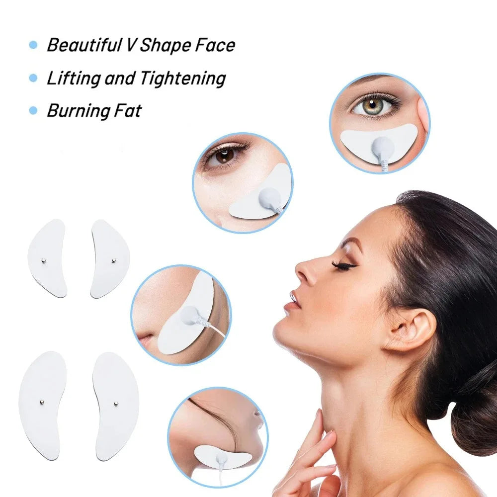 EMS Facial Massager Microcurrent Muscle Stimulator Lifting Skin Tightening Anti-Wrinkle Beauty Device