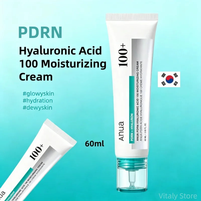 Crema Hidratante Coreana PDRN con Ácido Hialurónico 100,