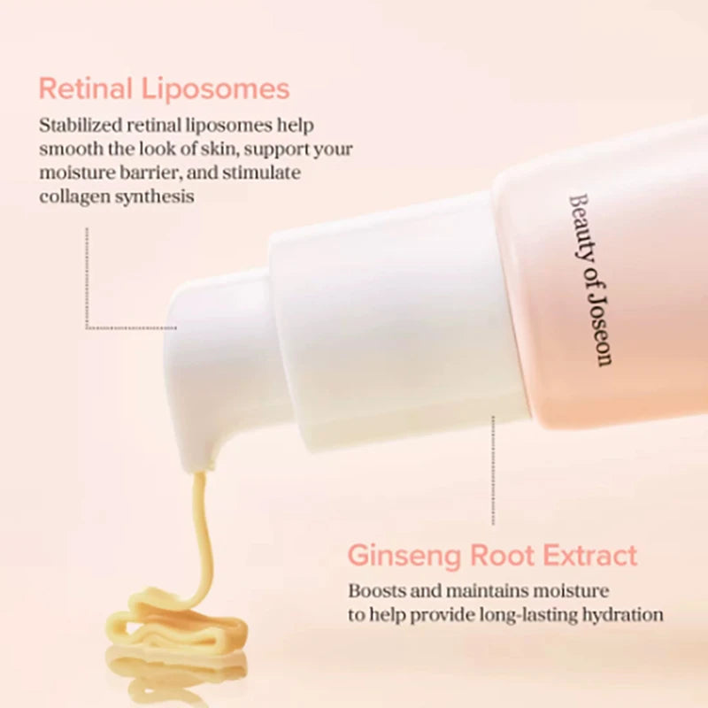 Crema de Ojos con Retinol Coreano, Hidratante, Antiarrugas, Aclarante, Reduce Líneas Finas, Refrescante, Espuma Limpiadora de Baja Irritación