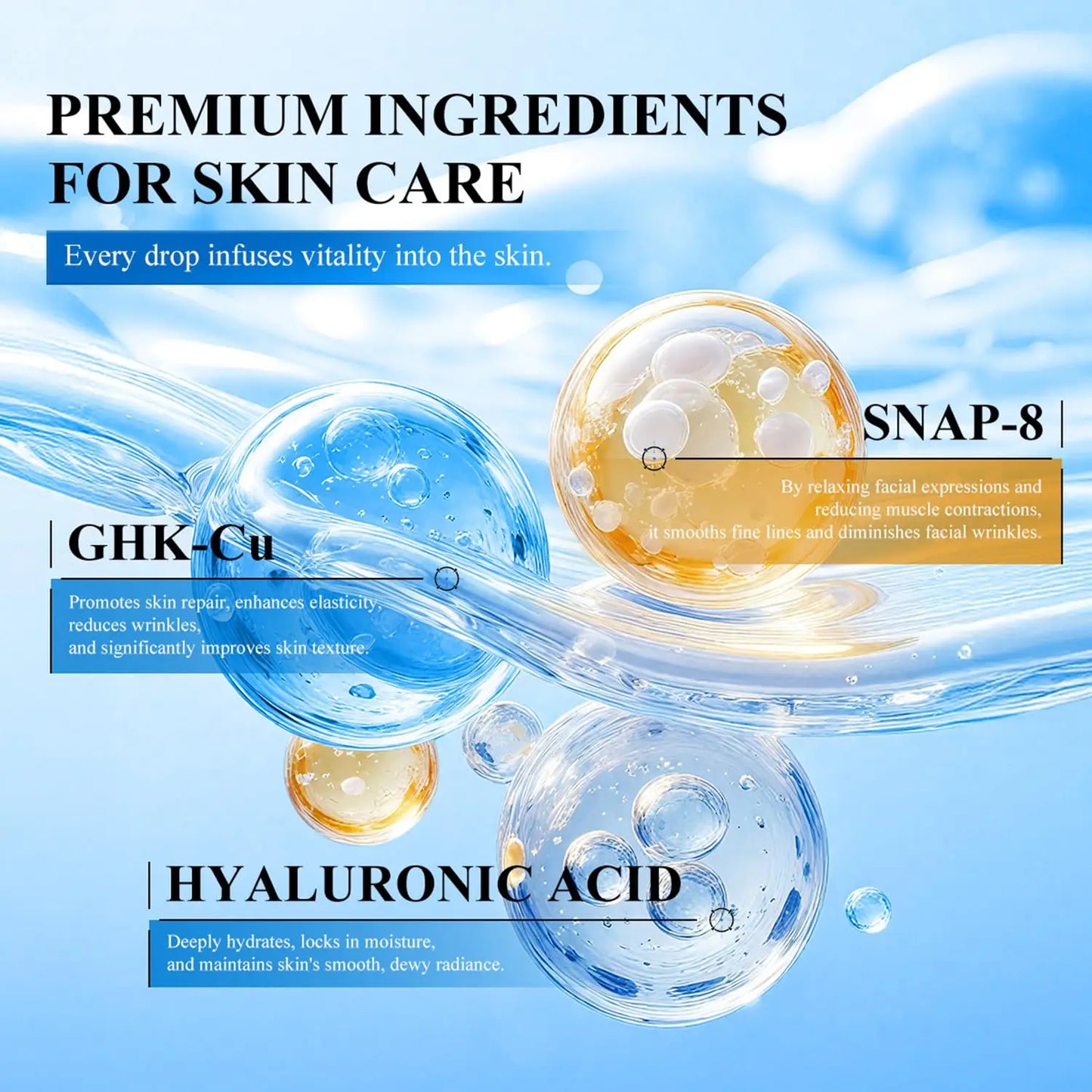 Sérum Facial Hidratante con Péptidos