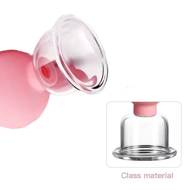 Set de Ventosas Faciales para Masaje Cosmético