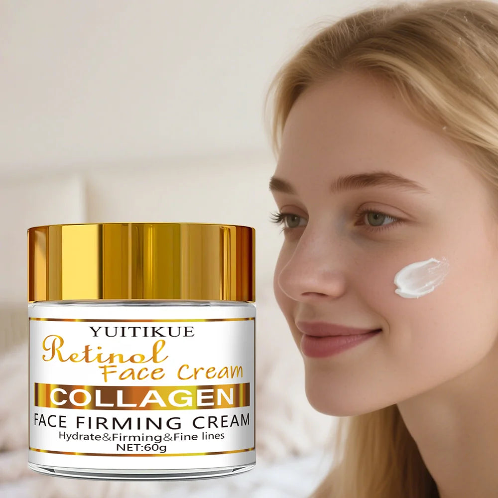 Crema Hidratante Diurna y Noche 60 Retinol Niacinamida, hidrata y reafirma, textura sedosa, adecuada para todo tipo de piel