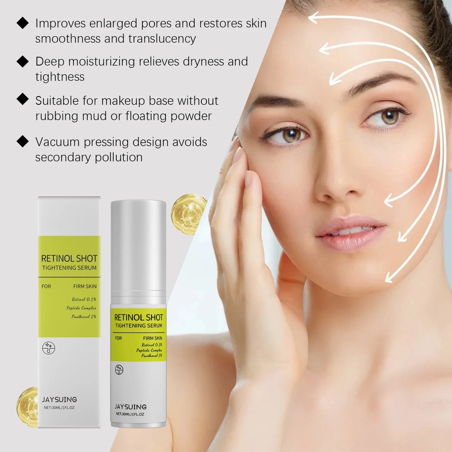 Crema de ojos con Retinol