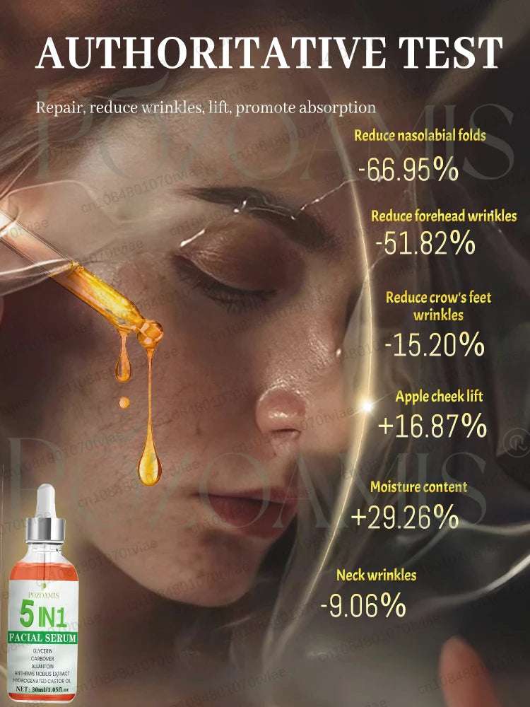 Nuevo suero 5 en 1 Wʀɪɴᴋʟᴇ-ғʀᴇᴇ, Aɴᴛɪ-Aɢɪɴɢ